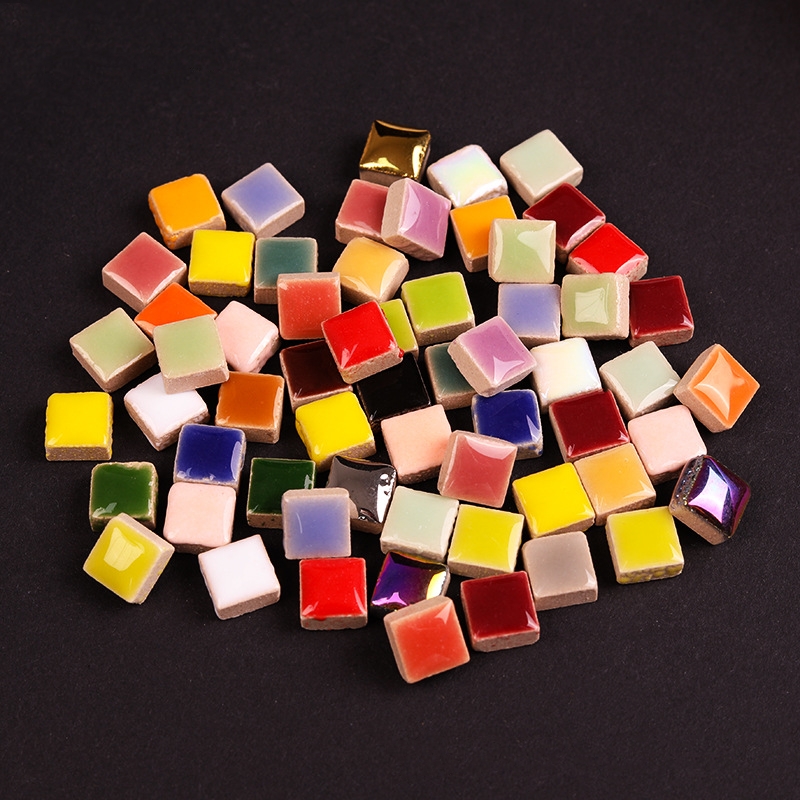 Ceramic Tile Blank - 200g 1cm mini material de telha