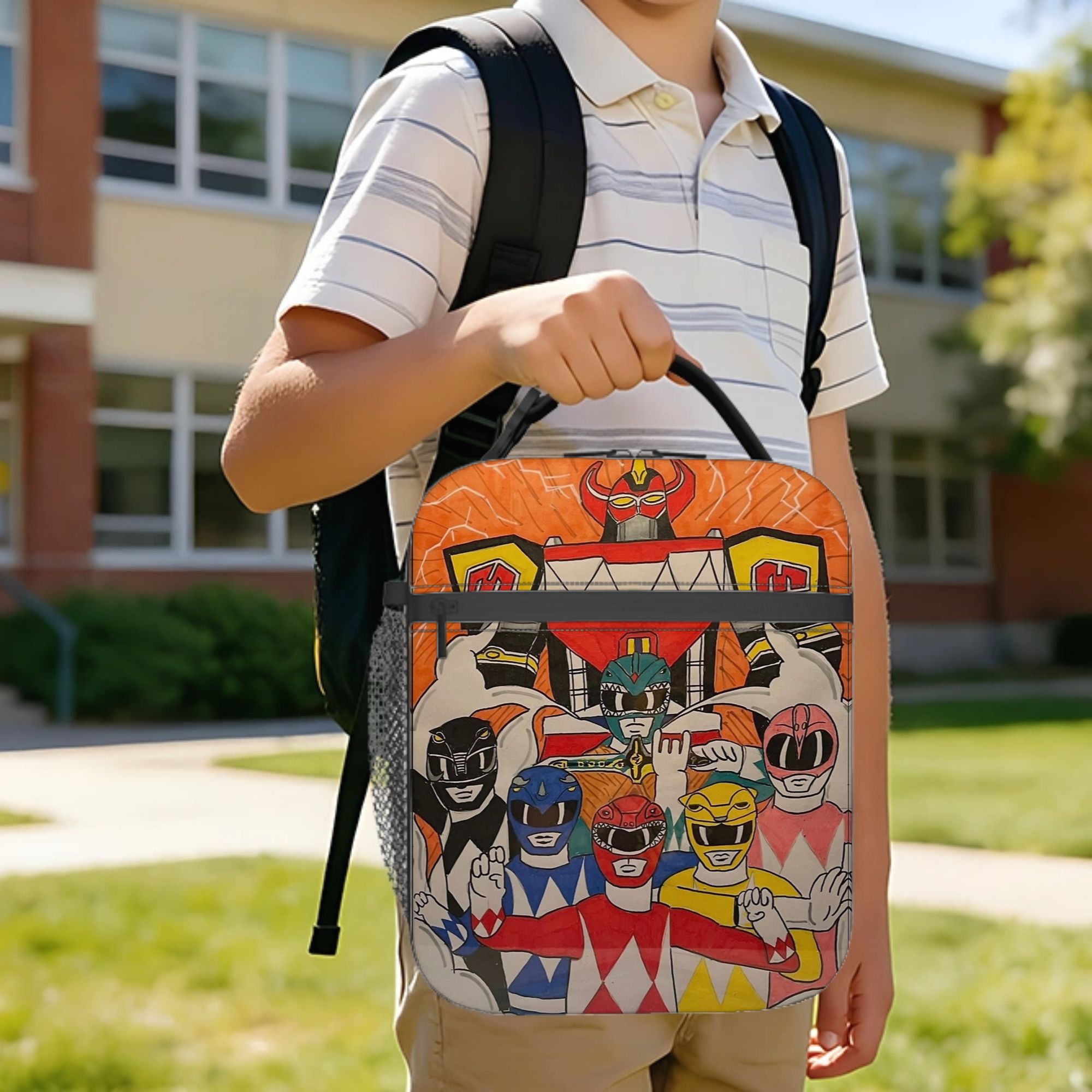 Tote Bag Sublimation - Bolsa térmica para almoço com estampa