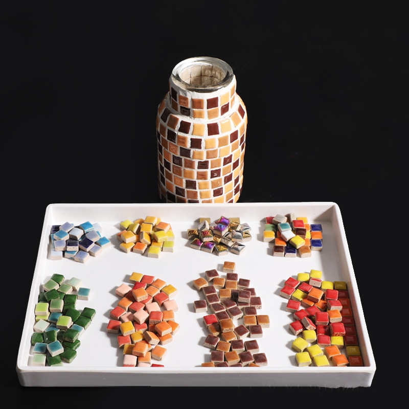 200g 1cm mini material de telh - Ceramic Tile Blank avaliação e preço